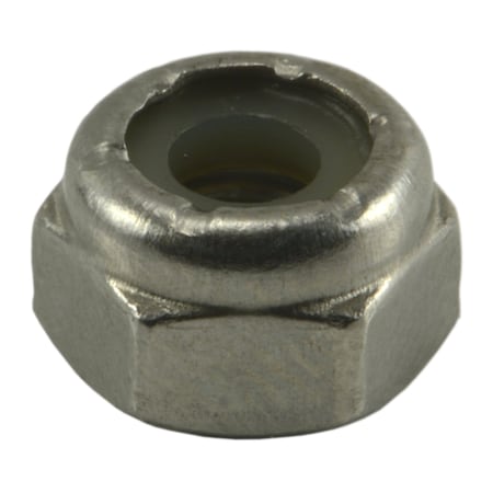 Midwest Fastener Nylon Insert Lock Nut, #10-24, 18-8 Stainless Steel, Not Graded, 20 PK 78983